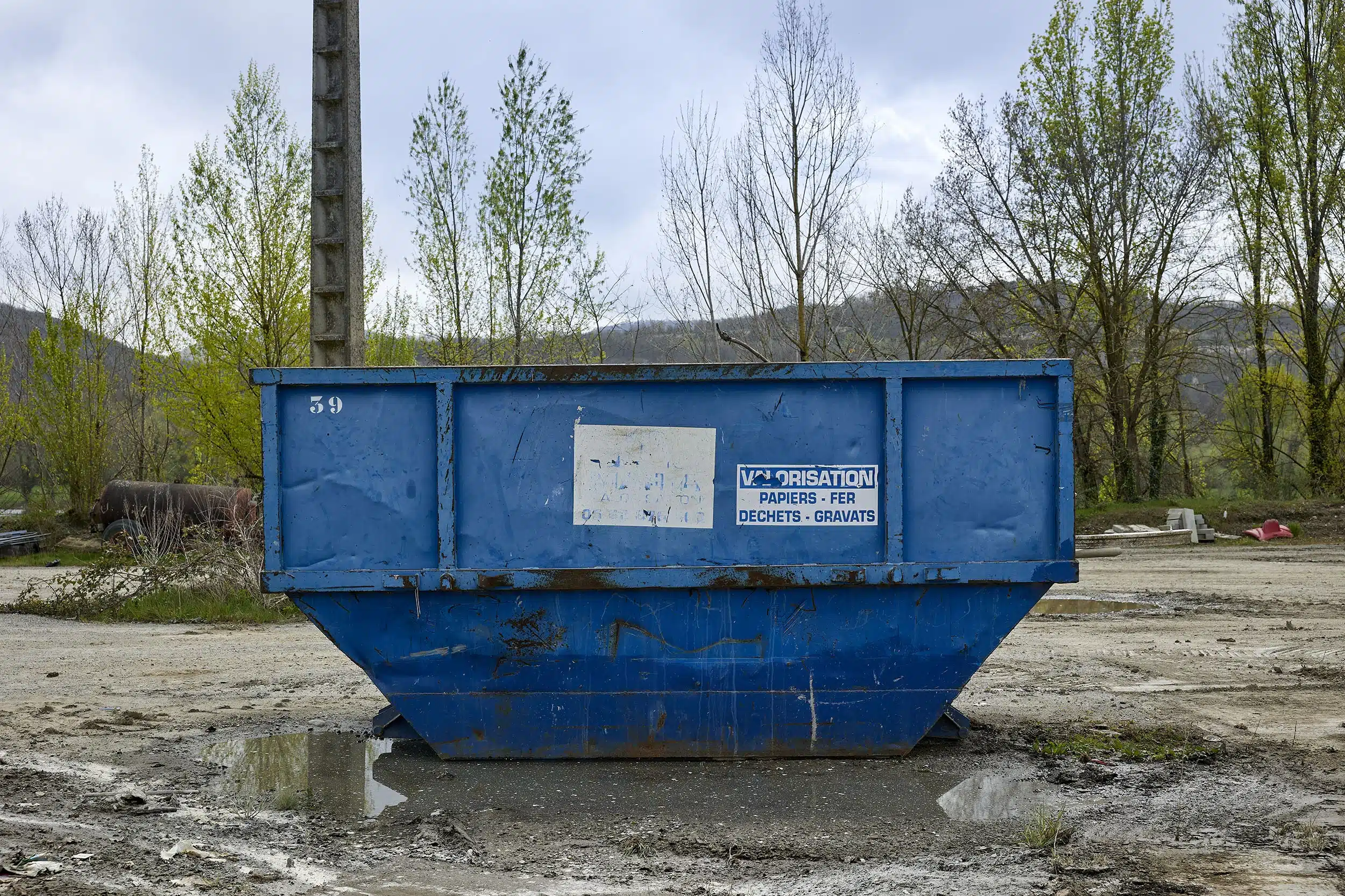 saboulard déchetterie benne à déchets côté