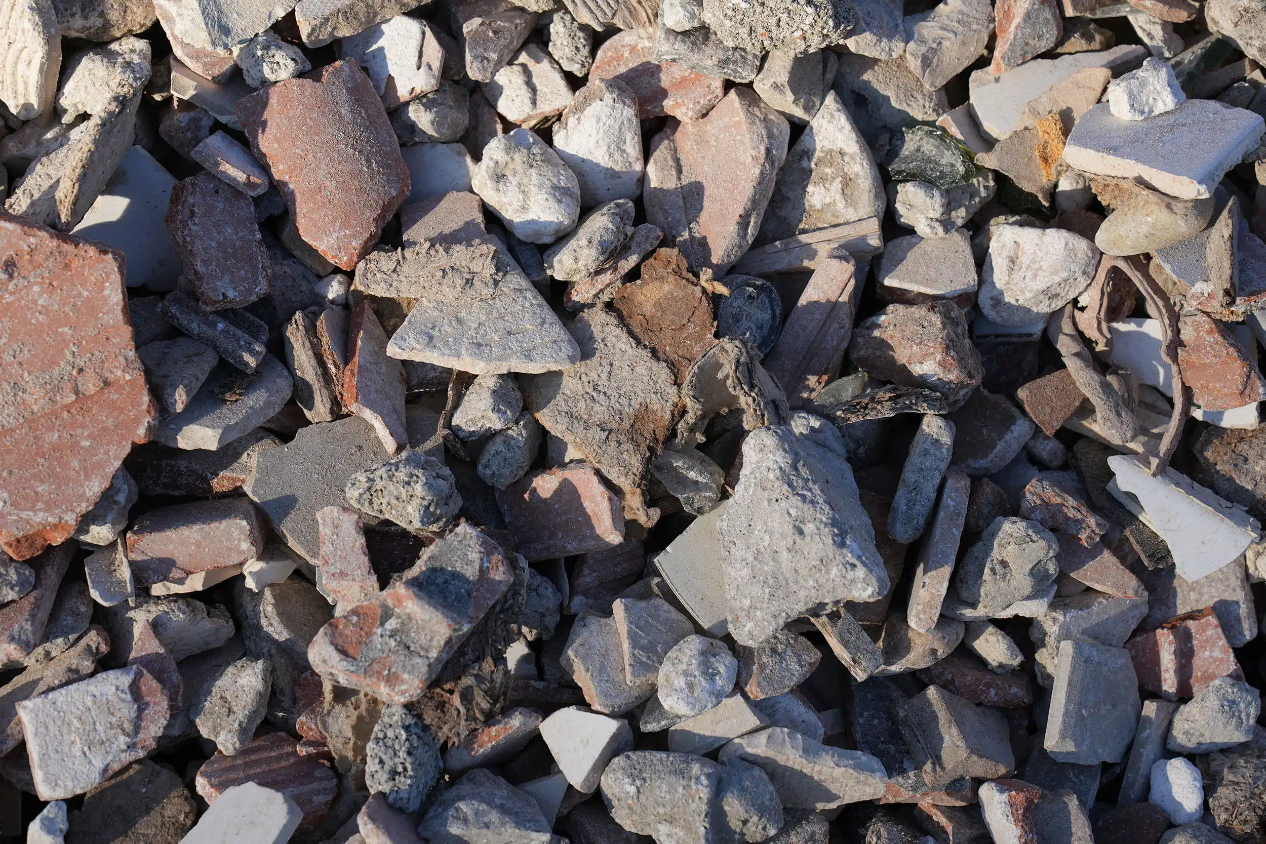 saboulard déchetterie photo déchets gravats