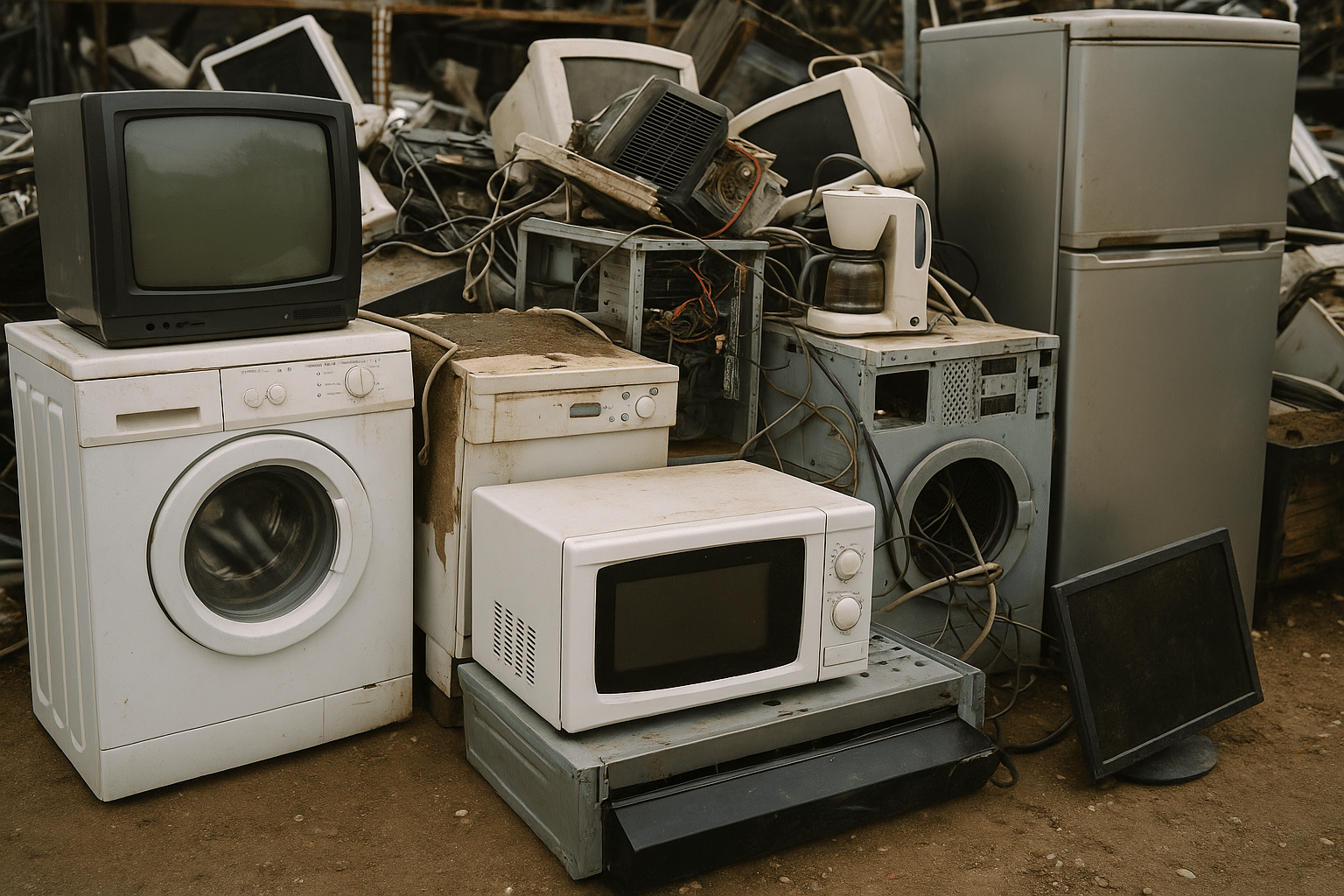 Déchets D3E (Matériel Electroménager)